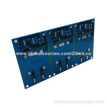 High-quality Quick Turn PCB Prototype with Blue Solder Mask